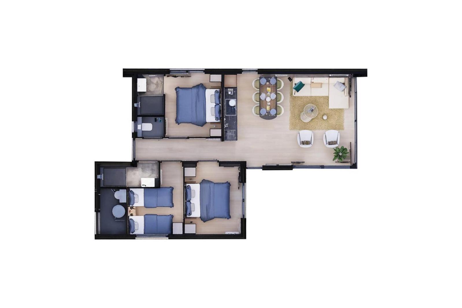 Villa mit 3 Schlafzimmern